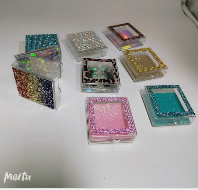 lNEW 20PCS wholesale 3D False Eyelashes Packaging Empty Lash Case Glitter Eyelash Box without Eyelashes
lNEW 20PCS wholesale 3D False Eyelashes Packaging Empty Lash Case Glitter Eyelash Box without Eyelashes