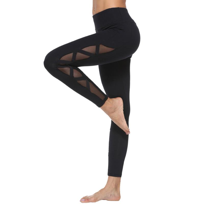 Women Running Pants Black Mesh Net Yoga Leggings Slimming Hip Up Fitness Leggings With Pocket Elastic Waist Women Gym Pants
Women Running Pants Black Mesh Net Yoga Leggings Slimming Hip Up Fitness Leggings With Pocket Elastic Waist Women Gym Pants