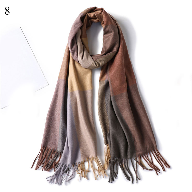 Lattice Head Scarves Shawl Long Female Foulard Hijab Bandana Plaid Cashmere Winter Scarf Shawls Wool Tassels Scarves
Lattice Head Scarves Shawl Long Female Foulard Hijab Bandana Plaid Cashmere Winter Scarf Shawls Wool Tassels Scarves