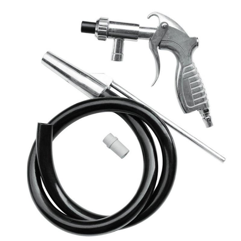 Sanding Air Sandblasting Gun kit Penumatic Sand Blaster Basting Cleaning Tool With Ceramic Nozzle Suction Sand 1 Tube For Remove
Sanding Air Sandblasting Gun kit Penumatic Sand Blaster Basting Cleaning Tool With Ceramic Nozzle Suction Sand 1 Tube For Remove