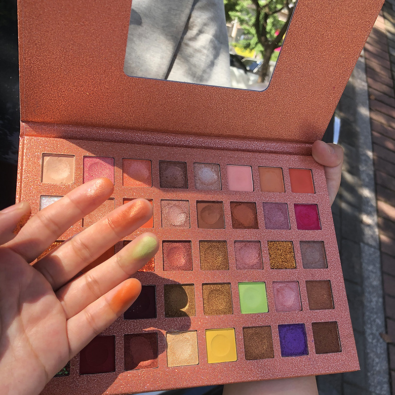 EyeShadow Plate 40 Color Shimmer Pigmented Matte Glitter Waterproof Mineral Powder Shimmer Eye Shadow Make up Palette, 40 colors
EyeShadow Plate 40 Color Shimmer Pigmented Matte Glitter Waterproof Mineral Powder Shimmer Eye Shadow Make up Palette, 40 colors