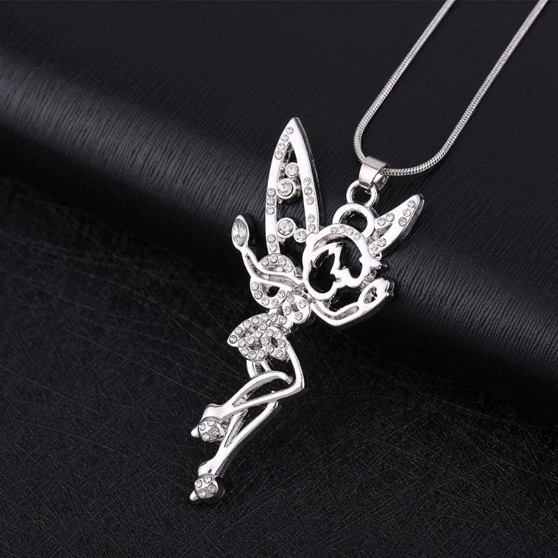 My Shape Fairy Angel Jewelry Clear Rhinestone Necklace Crystal Silver Plated Pendant for Teen Girls And Women
My Shape Fairy Angel Jewelry Clear Rhinestone Necklace Crystal Silver Plated Pendant for Teen Girls And Women