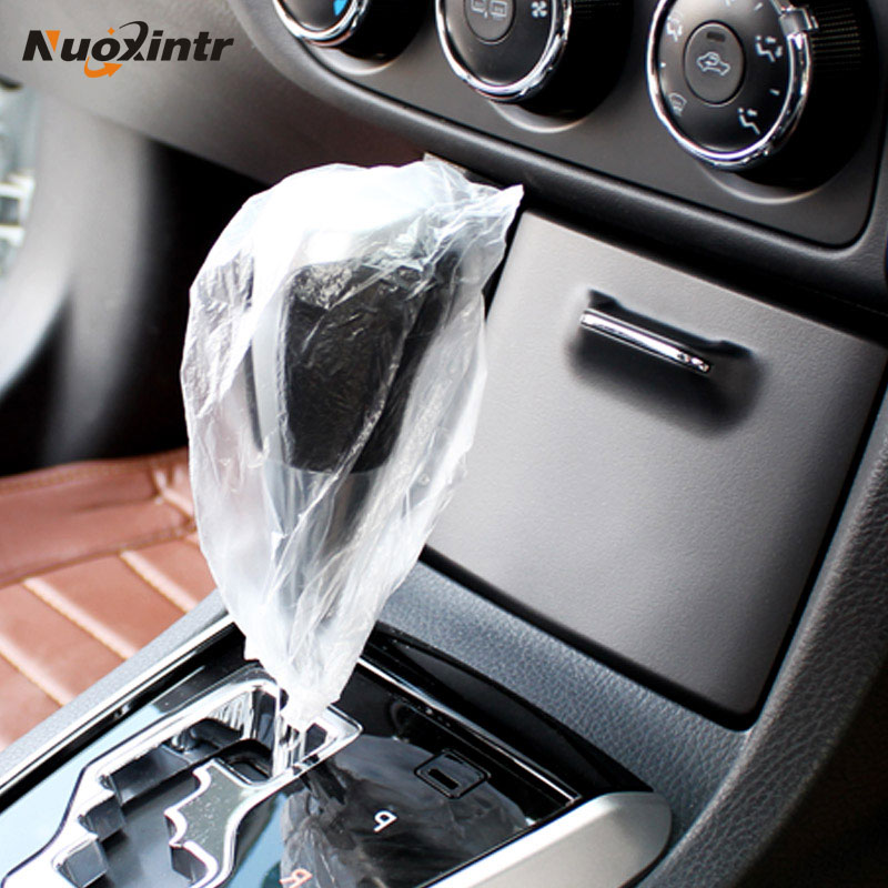 Nuoxintr 100pcs Universally Car Shifting Lever Covers Disposable Plastic Shifting Lever Vehicle Maintenance Beauty Disposable
Nuoxintr 100pcs Universally Car Shifting Lever Covers Disposable Plastic Shifting Lever Vehicle Maintenance Beauty Disposable