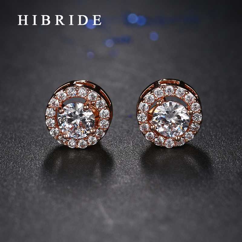 HIBRIDE 2020 High Quality Man/Woman Earring White Crystal Zirconia Stud Earring For Women Party Gifts E-85
HIBRIDE 2020 High Quality Man/Woman Earring White Crystal Zirconia Stud Earring For Women Party Gifts E-85