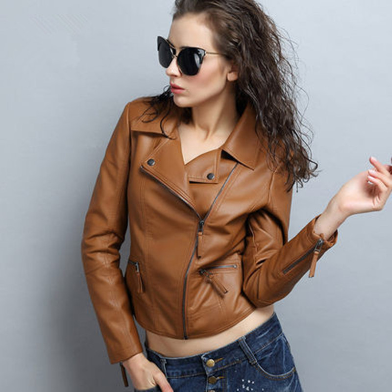 Leather Jacket Women Faux 2020 Spring Autumn Casual Slim Motorcycle Short Jackets and Coats Ladies Outerwear Coat WUJ0090, Black
Leather Jacket Women Faux 2020 Spring Autumn Casual Slim Motorcycle Short Jackets and Coats Ladies Outerwear Coat WUJ0090, Black