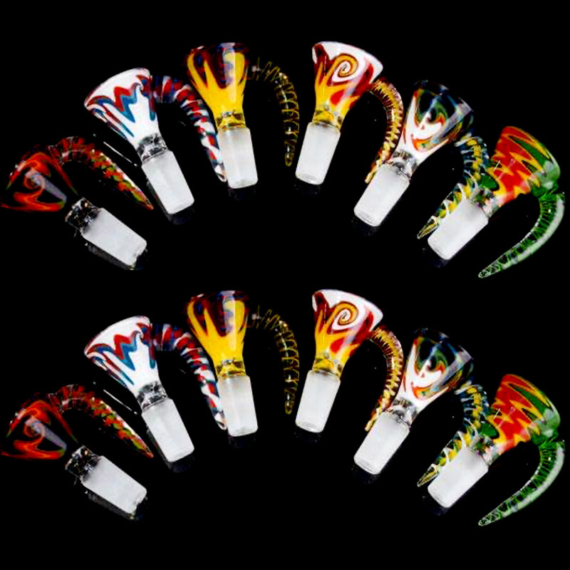 New 14mm 18mm Male Colored Smoking Bong Piece Accessories Unique Bowl For Tobacco Glass Water Pipes Bongs
New 14mm 18mm Male Colored Smoking Bong Piece Accessories Unique Bowl For Tobacco Glass Water Pipes Bongs