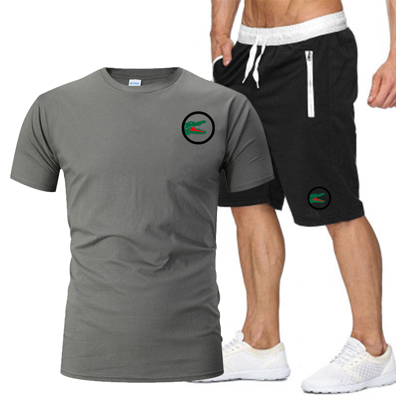 mens sports coat set sport shirt men running T shirt+shorts 2pcs cotton gym suit for soccer fitness men sportswear t-shirts sets, Li-4
mens sports coat set sport shirt men running T shirt+shorts 2pcs cotton gym suit for soccer fitness men sportswear t-shirts sets, Li-4
