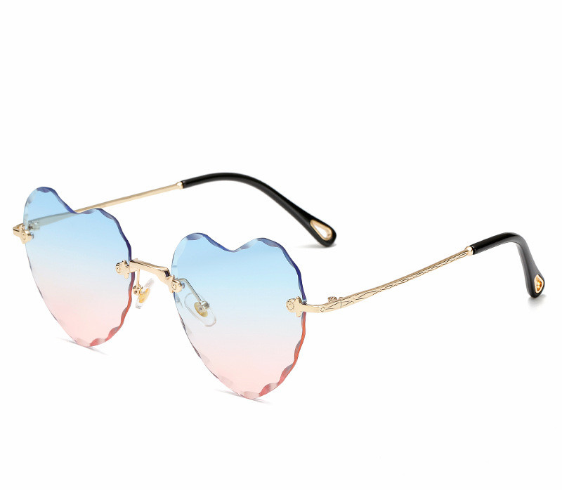 Trimming Sunglasses frameless 2020 gradient ocean retro circular Peach heart metal glasses for Men and Women UV 400 Sunglasses 819007
Trimming Sunglasses frameless 2020 gradient ocean retro circular Peach heart metal glasses for Men and Women UV 400 Sunglasses 819007
