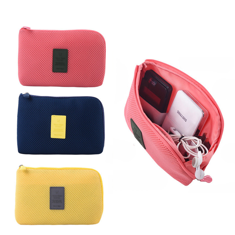 Travel storage box for digital data cable charger headphone portable mesh sponge bag power bank holder cosmetic box, Blue
Travel storage box for digital data cable charger headphone portable mesh sponge bag power bank holder cosmetic box, Blue