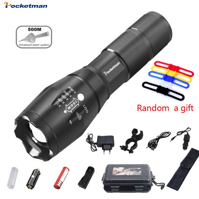 30000 Lumens LED Rechargeable Zoomable Linternas Torch Light by 1*18650 or 3* Lamp Hand Light z50 Hunting Fishing
30000 Lumens LED Rechargeable Zoomable Linternas Torch Light by 1*18650 or 3* Lamp Hand Light z50 Hunting Fishing
