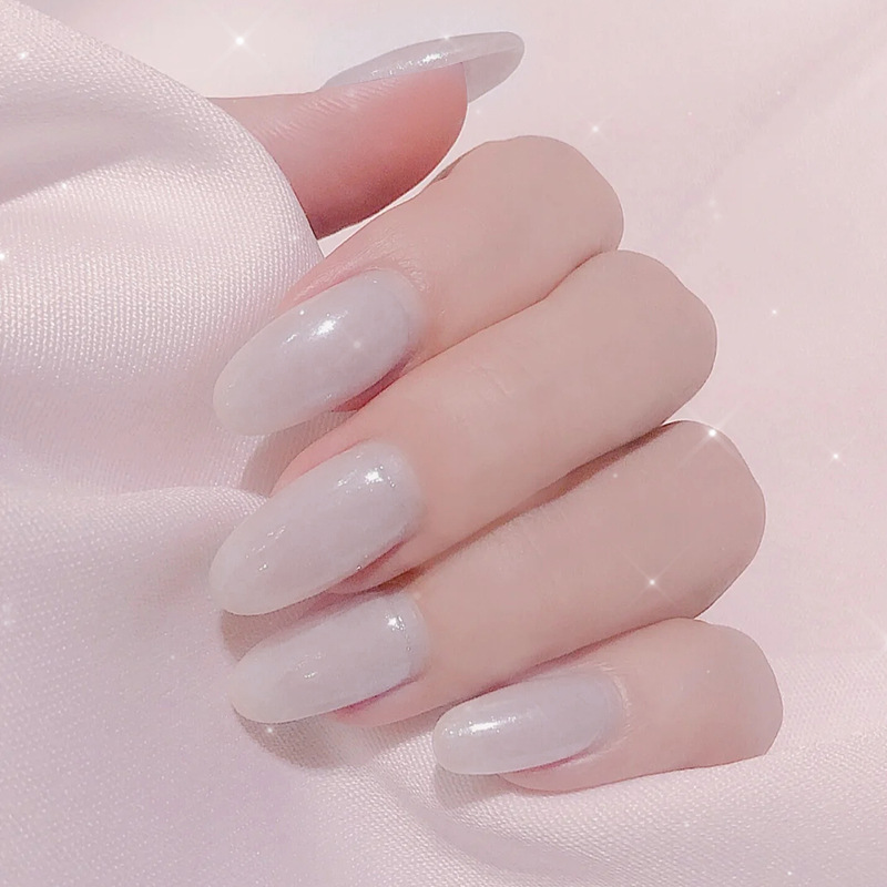 24PCS Temperament Wearable Waterproof Fake Nails Tender Fairy Detachable Aurora Pearl Powder Bright Finished Nails TY, As show
24PCS Temperament Wearable Waterproof Fake Nails Tender Fairy Detachable Aurora Pearl Powder Bright Finished Nails TY, As show