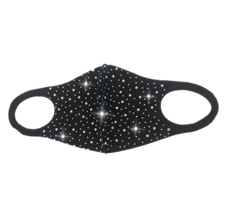 Fashion Bling Bling Diamond Dustproof Protective Mask PM2.5 Mouth Masks Washable Reusable Women Colorful Rhinestones Face Mask Party mask
Fashion Bling Bling Diamond Dustproof Protective Mask PM2.5 Mouth Masks Washable Reusable Women Colorful Rhinestones Face Mask Party mask