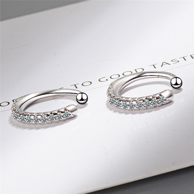 Hoop & Huggie Simple Earcuff Zircon Clip On Earrings For Women Small Fashion Ear Cuff Jewelry Girl Pendientes Mujer
Hoop & Huggie Simple Earcuff Zircon Clip On Earrings For Women Small Fashion Ear Cuff Jewelry Girl Pendientes Mujer