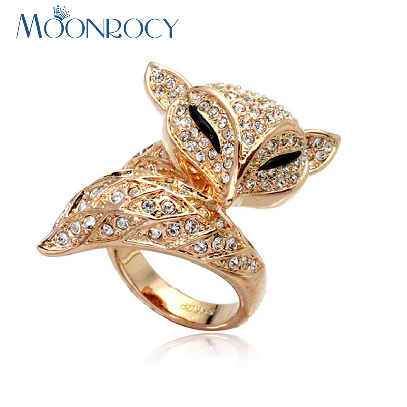 Cluster Rings MOONROCY Animal Jewelry Wholesale Rose Gold Color Cubic Zirconia Crystal Fashion Women's Party Gift
Cluster Rings MOONROCY Animal Jewelry Wholesale Rose Gold Color Cubic Zirconia Crystal Fashion Women's Party Gift