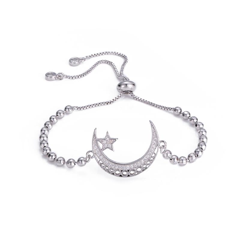 Fashion Woman Bracelets 2020 Jewelry Supplies Crescent Moon Star Beaded Snake Bracelets For Women Men Adjustable Chains Bracelet
Fashion Woman Bracelets 2020 Jewelry Supplies Crescent Moon Star Beaded Snake Bracelets For Women Men Adjustable Chains Bracelet
