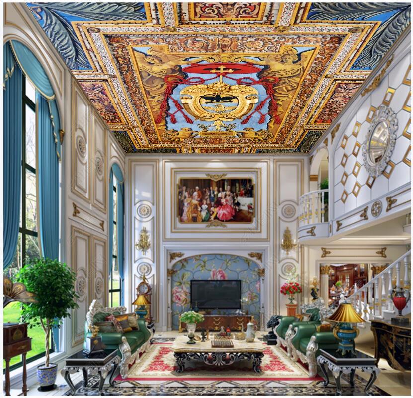 3d wallpaper custom photo mural on the wall Palace luxury cherub relief ceiling mural home decor wallpaper for walls 3 d living room, Non woven
3d wallpaper custom photo mural on the wall Palace luxury cherub relief ceiling mural home decor wallpaper for walls 3 d living room, Non woven