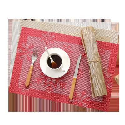 Christmas table dinner mat PVC Easy clean heat resistance Coffee Place Mat Silver golden Red Home Decor
Christmas table dinner mat PVC Easy clean heat resistance Coffee Place Mat Silver golden Red Home Decor