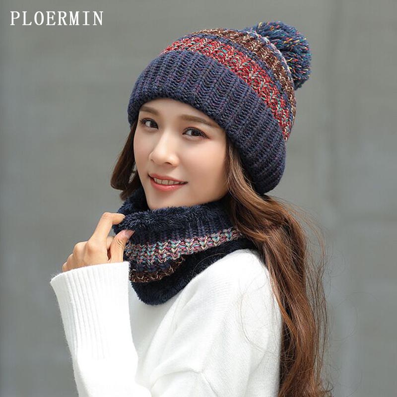 Brand Winter Beanies For Women Mixed Colors Knitted Hat Scarf Set Skullies Beanies Knit Pompom Keep Warm Caps Female Winter Hat, Pink
Brand Winter Beanies For Women Mixed Colors Knitted Hat Scarf Set Skullies Beanies Knit Pompom Keep Warm Caps Female Winter Hat, Pink