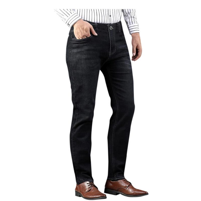 Casual Business ripped jeans for men Straight Trousers High Quality Cotton Pants pantalones hombre jeans para hombre#g2, Black 3
Casual Business ripped jeans for men Straight Trousers High Quality Cotton Pants pantalones hombre jeans para hombre#g2, Black 3