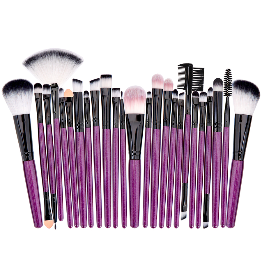 hot selling whosale 25 pcs eye brush japan high quality eyeshadow brush cosmetic tools facial makeup kabuki set