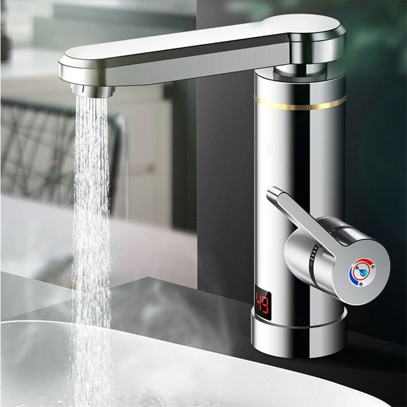 Bathroom Basin Faucet Brass Hot & Cold Sink Mixer Tap Single Handle Rapid Heating Temperature Display Kitchen Tap New Arrivals
Bathroom Basin Faucet Brass Hot & Cold Sink Mixer Tap Single Handle Rapid Heating Temperature Display Kitchen Tap New Arrivals