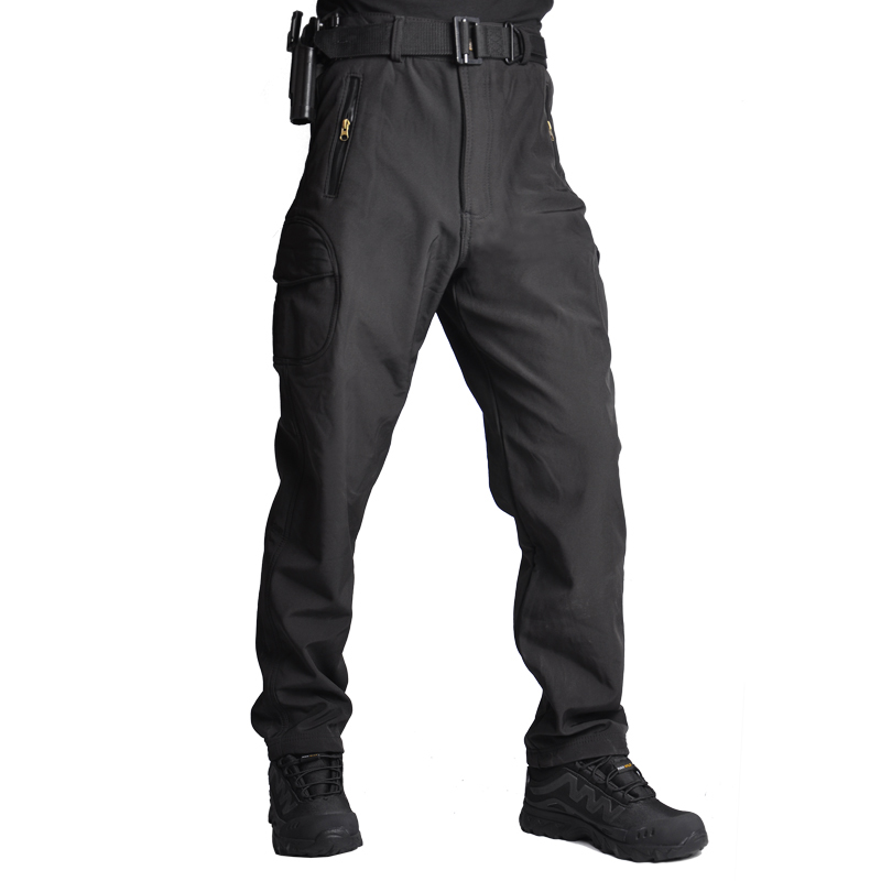 Hiking Aiesoft Trousers Tactical Pants Men Outdoor Sports Plus Size Waterproof Outdoor Pants Camping Climb Run Trousers
