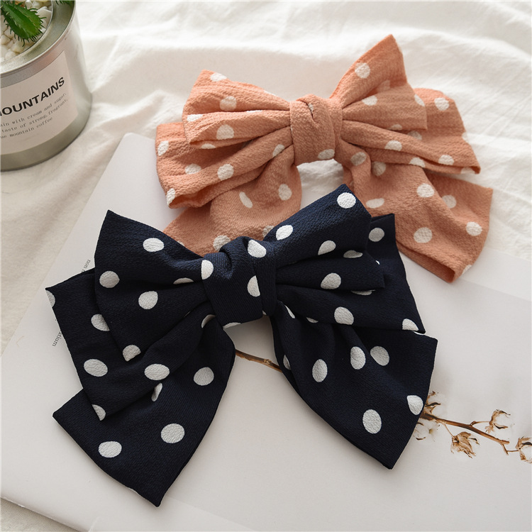 Hair Bow Ties Hairpins for Woman Headwear 3 Layers Bowknot Hair Clips Heart/Dot/Print Barrettes Accessories
Hair Bow Ties Hairpins for Woman Headwear 3 Layers Bowknot Hair Clips Heart/Dot/Print Barrettes Accessories