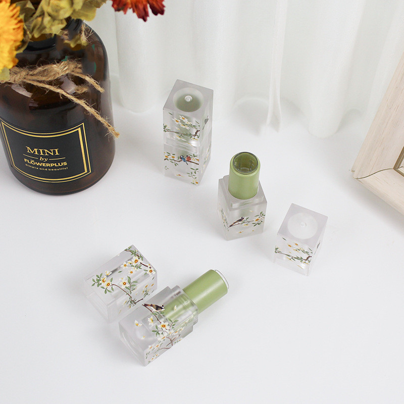 Small Fresh Scrub Square Lipstick Tube Empty Lip Container Lip Tubes Diy With Sample Pack Bottle Makeup Tool
Small Fresh Scrub Square Lipstick Tube Empty Lip Container Lip Tubes Diy With Sample Pack Bottle Makeup Tool