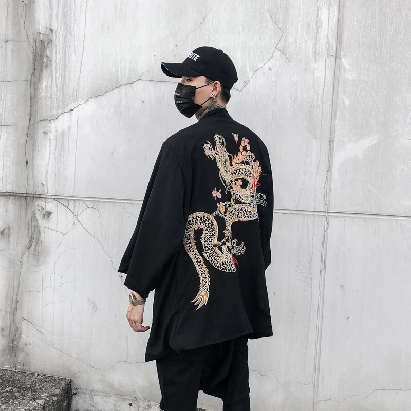 2020 Fashion Spring Summer Black Color Coat Japanese Kimono Cardigan Kimono Female Haori For Woman Man Loose Thin Outer Garment
2020 Fashion Spring Summer Black Color Coat Japanese Kimono Cardigan Kimono Female Haori For Woman Man Loose Thin Outer Garment