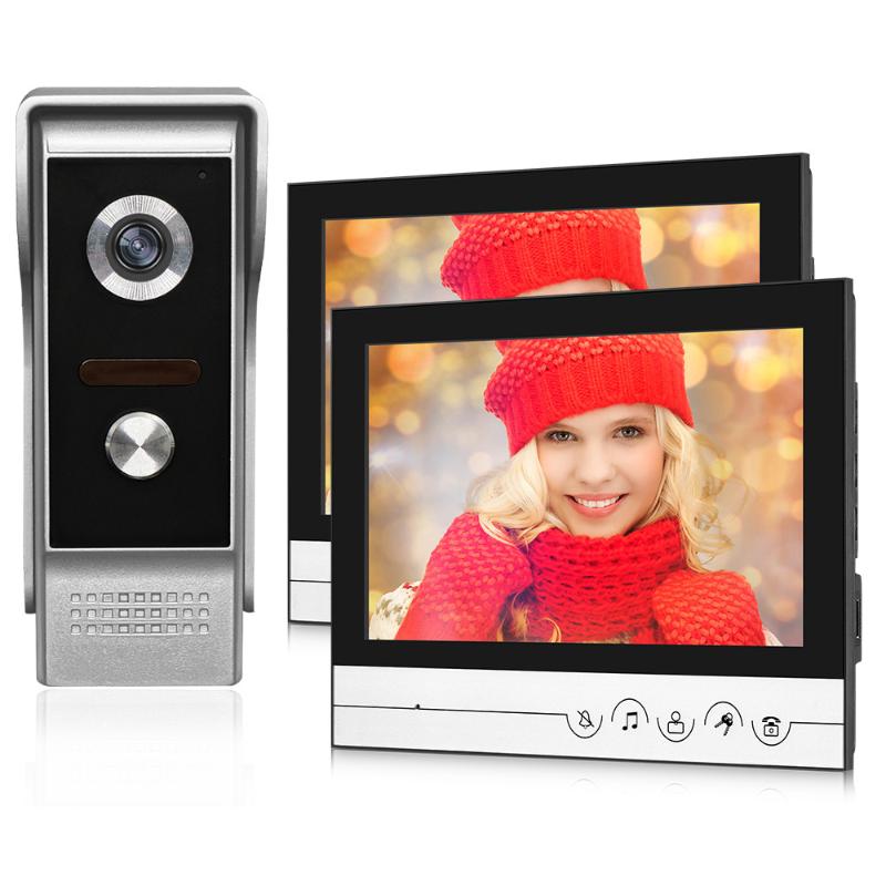 9inch Large Color Screen Wired Video Doorbell Intercom System Video Door Phone Monitor 700TVL Outdoor Camera Door Bell for Home
9inch Large Color Screen Wired Video Doorbell Intercom System Video Door Phone Monitor 700TVL Outdoor Camera Door Bell for Home