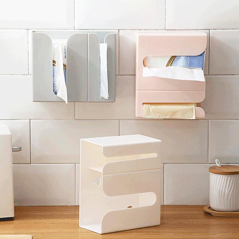 Wall Mounted Napkin Paper Towel Trash Bag Dispenser Storage Box Tissue Organizer
Wall Mounted Napkin Paper Towel Trash Bag Dispenser Storage Box Tissue Organizer