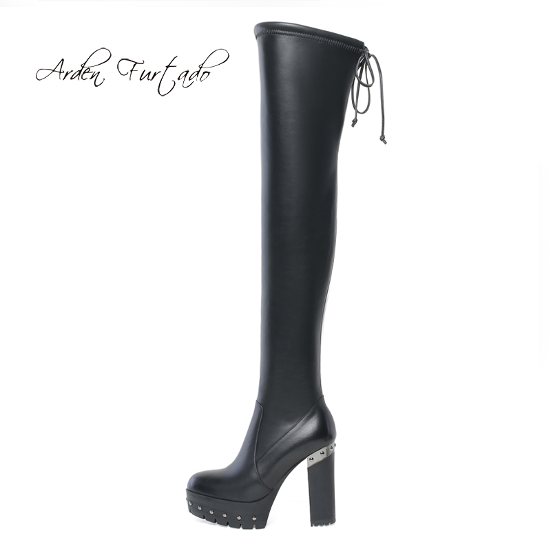 Arden Furtado Fashion Women's Shoes Winter Chunky Heels Zipper Waterproof Elegant Boots pure color Over The Knee High Boots 42, Black leather
Arden Furtado Fashion Women's Shoes Winter Chunky Heels Zipper Waterproof Elegant Boots pure color Over The Knee High Boots 42, Black leather