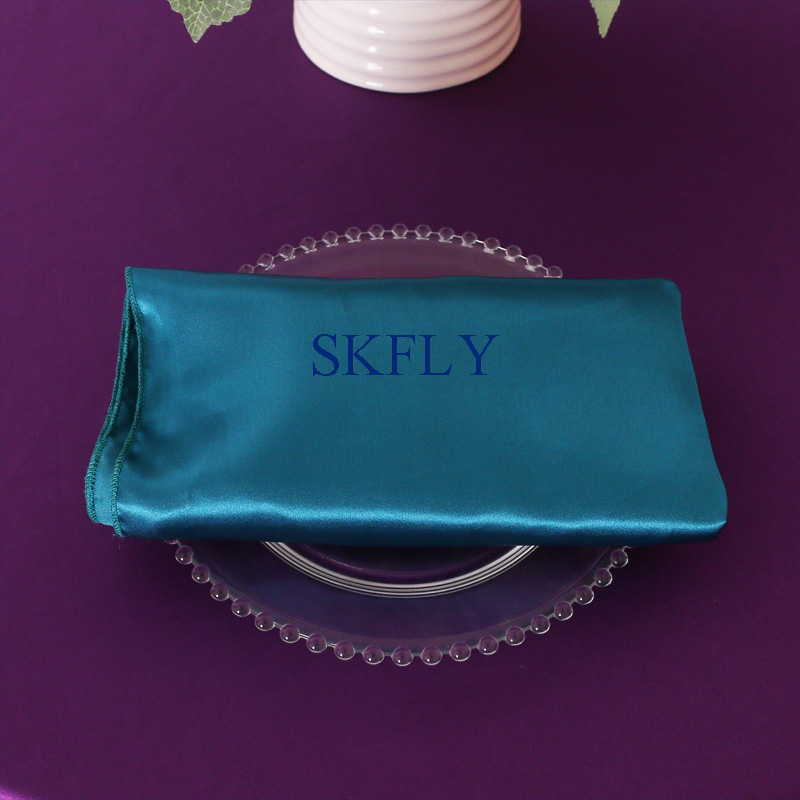 Table Napkin NP002F Good Quality Christmas Custom Made Many Colors Wedding 45cm*45cm Turquoise Thick Satin
Table Napkin NP002F Good Quality Christmas Custom Made Many Colors Wedding 45cm*45cm Turquoise Thick Satin