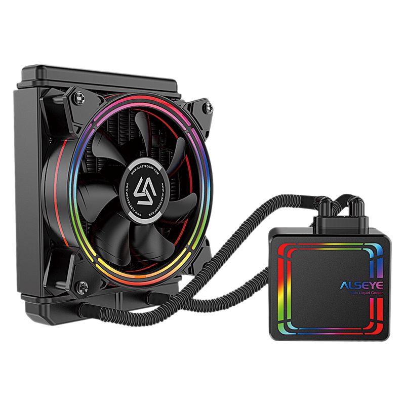 ALSEYE H120 Water-Cooled Radiator RGB Water-Cooled Fan Integrated CPU Radiator for LGA 775 / 115X / 1366/2011 AM2
ALSEYE H120 Water-Cooled Radiator RGB Water-Cooled Fan Integrated CPU Radiator for LGA 775 / 115X / 1366/2011 AM2