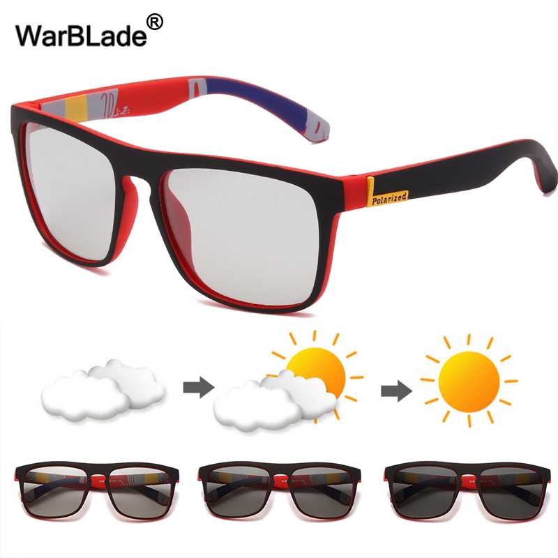 New Polarized Photochromic Sunglasses Brand Design Men Driving Change Color Sun glasses Night Vision Anti-Glare Driving Glasses, White;black
New Polarized Photochromic Sunglasses Brand Design Men Driving Change Color Sun glasses Night Vision Anti-Glare Driving Glasses, White;black