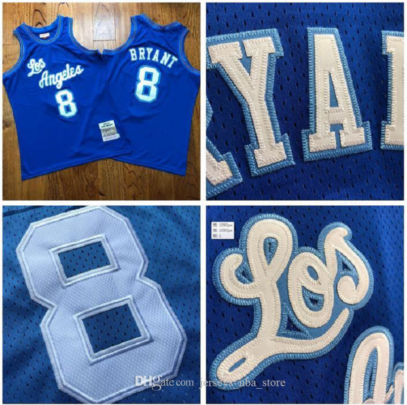 Men Los Angeles Lakers Kobe Bryant Mitchell & Ness 1996-97 Blue Hardwoods Classics Player Jersey 07, Color6
Men Los Angeles Lakers Kobe Bryant Mitchell & Ness 1996-97 Blue Hardwoods Classics Player Jersey 07, Color6