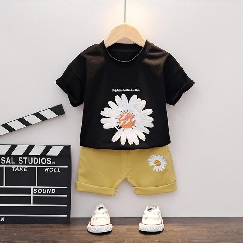 Kids Clothes Baby Boy Clothing Cotton Printing Chrysanthemum Short Sleeves T-shirt + Pants 2 pcs/set For Children Clothes Suit, Red
Kids Clothes Baby Boy Clothing Cotton Printing Chrysanthemum Short Sleeves T-shirt + Pants 2 pcs/set For Children Clothes Suit, Red