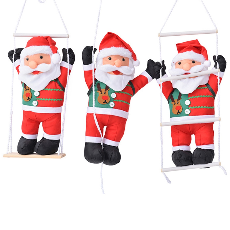 Christmas Decoration Santa Claus Climbing on Rope for Indoor/Outdoor Wall Window Hanging Xmas Ornament Decor
Christmas Decoration Santa Claus Climbing on Rope for Indoor/Outdoor Wall Window Hanging Xmas Ornament Decor