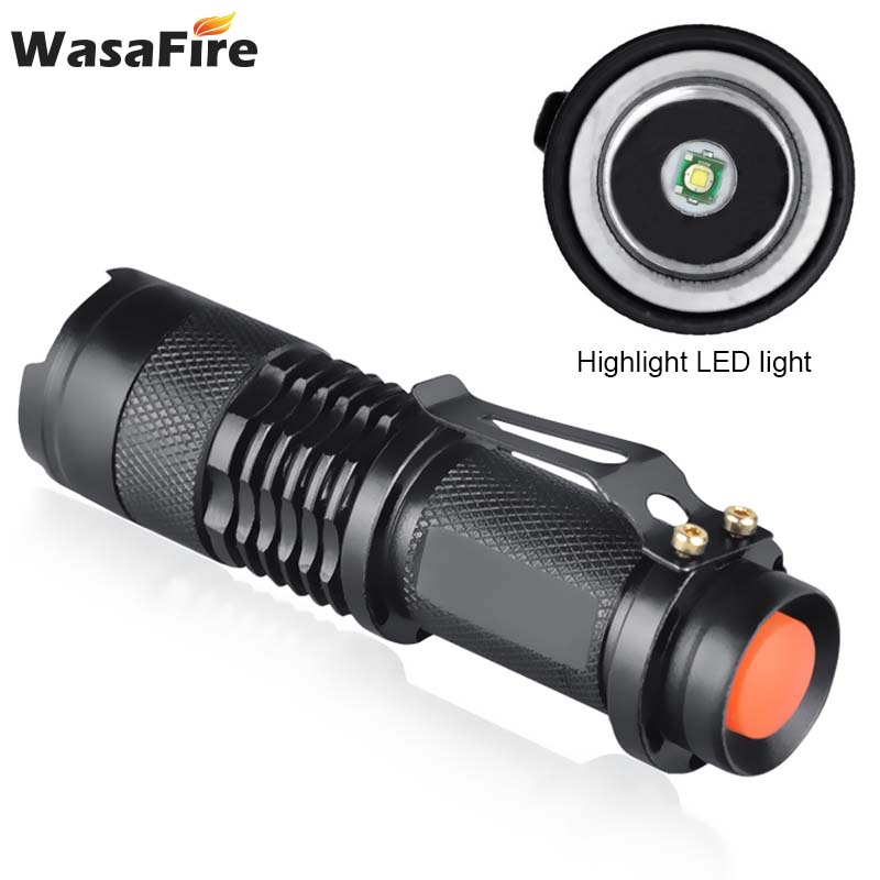 XPE Q5 2000LM Mini Zoomable 3 Modes Led Torch Portable Lantern Waterproof Camping Hunting Bike Light By /14500
XPE Q5 2000LM Mini Zoomable 3 Modes Led Torch Portable Lantern Waterproof Camping Hunting Bike Light By /14500