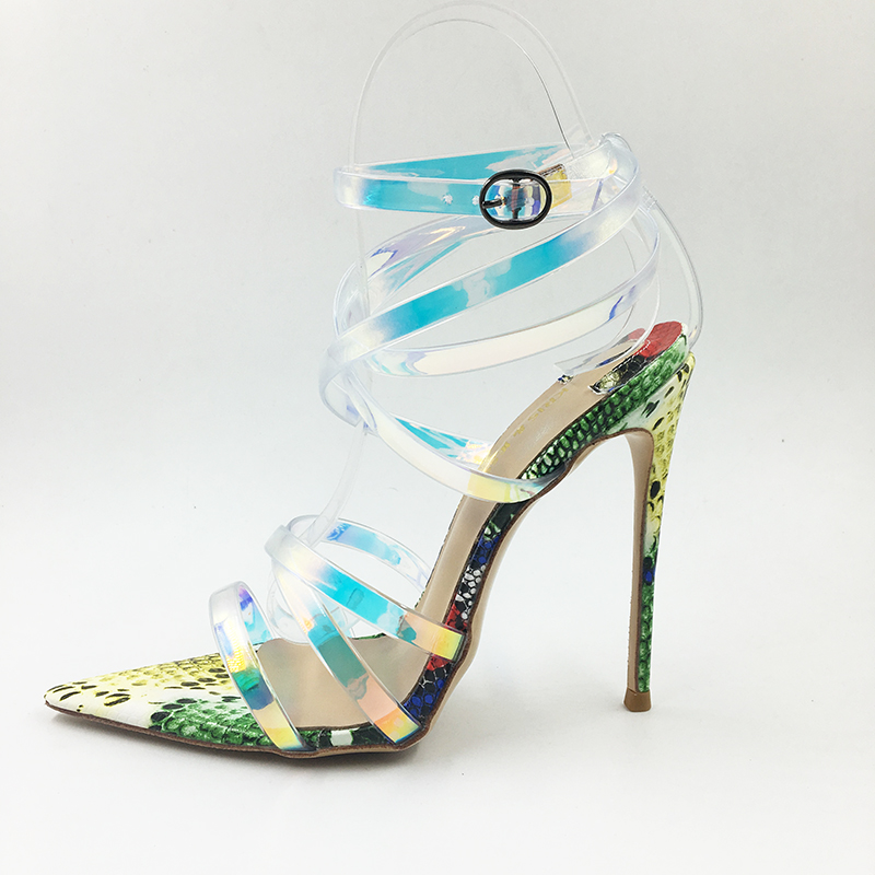 Knockout2020 Snake Print Leather Colorful Cross Straps Decent Pointy Toe High Heels Sexy Gladiator Women Sandals, 10cm heels
Knockout2020 Snake Print Leather Colorful Cross Straps Decent Pointy Toe High Heels Sexy Gladiator Women Sandals, 10cm heels