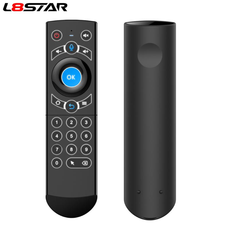 L8star G21Pro Backlit Smart Voice Air Mouse 2.4G Gyroscope IR Learning Wireless Air Mouse Remote Control for Android TV Box
L8star G21Pro Backlit Smart Voice Air Mouse 2.4G Gyroscope IR Learning Wireless Air Mouse Remote Control for Android TV Box