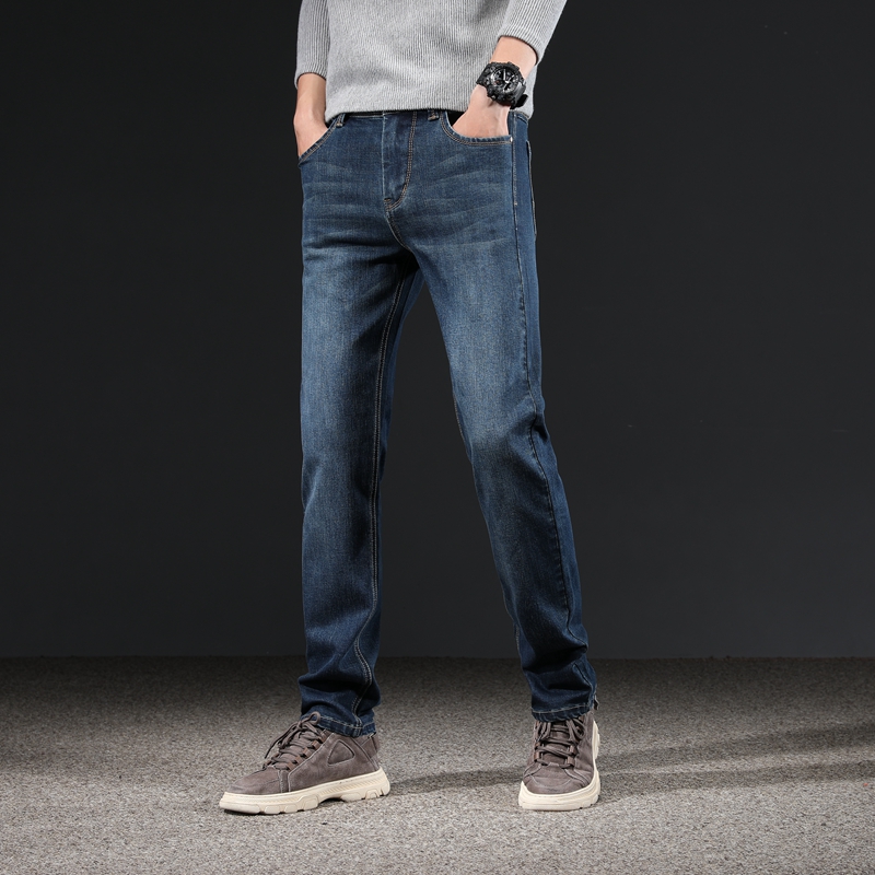 Autumn Winter Men's Jeans Business Fashion Straight Regular Retro Blue Thick Stretch Denim Trousers Classic Men Size 28-40,P336
Autumn Winter Men's Jeans Business Fashion Straight Regular Retro Blue Thick Stretch Denim Trousers Classic Men Size 28-40,P336