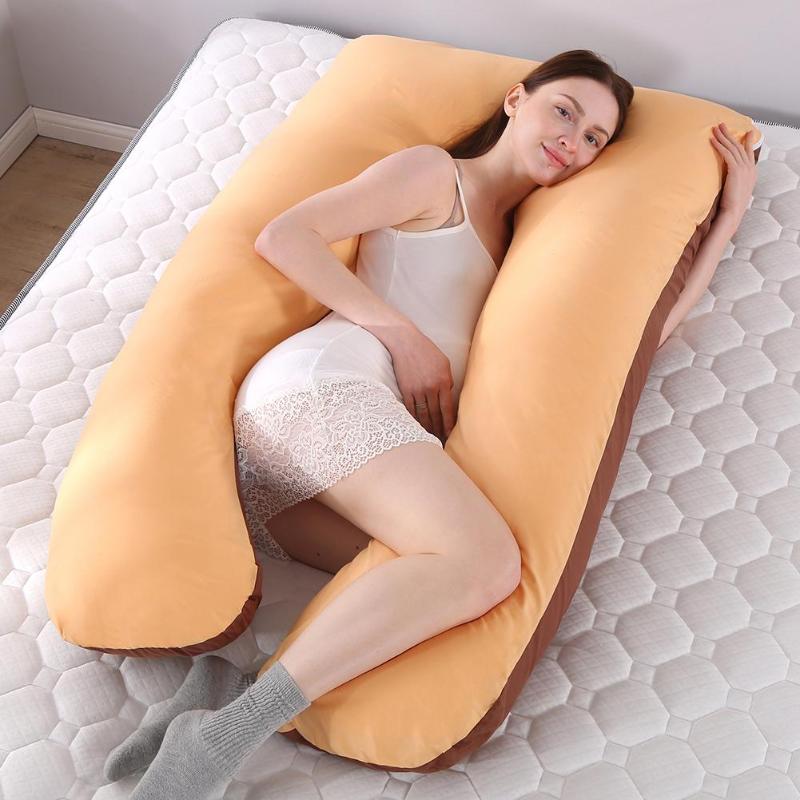 Pregnant Sleeping Support Pillow For Pregnant Women Body U Shaped Maternity Pillows Baby Nursing Pregnancy Bedding Mommy Care