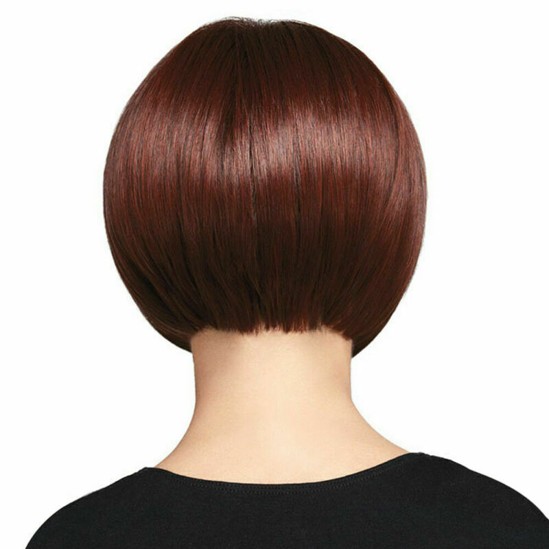 Ladies Fancy Dress Wig Pixie Bob Style Full Short Synthetic Hair Party Cosplay