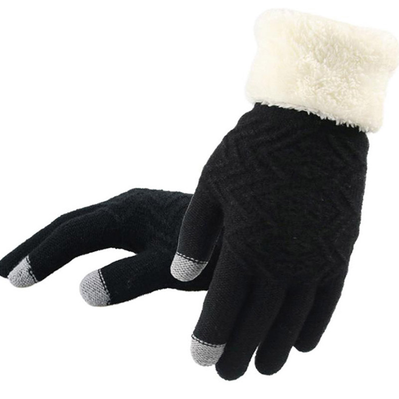 Winter touch screen plus velvet gloves thickening ladies riding outdoor warm knitted gloves C1
Winter touch screen plus velvet gloves thickening ladies riding outdoor warm knitted gloves C1
