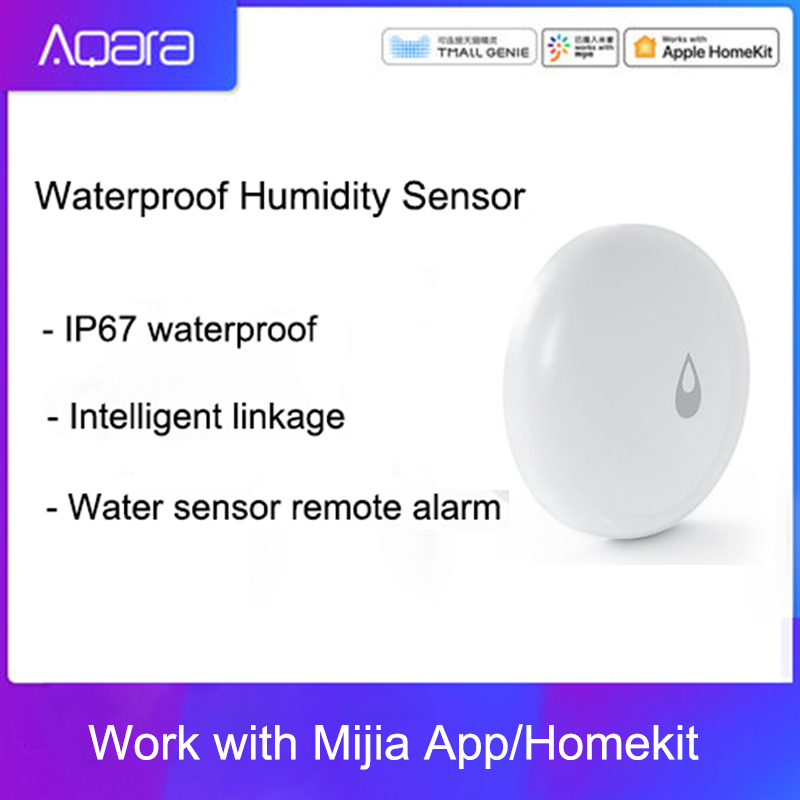 Original Aqara IP67 Waterproof Humidity Sensor Smart Home Water Sensor Remote Alarm APP Control
Original Aqara IP67 Waterproof Humidity Sensor Smart Home Water Sensor Remote Alarm APP Control