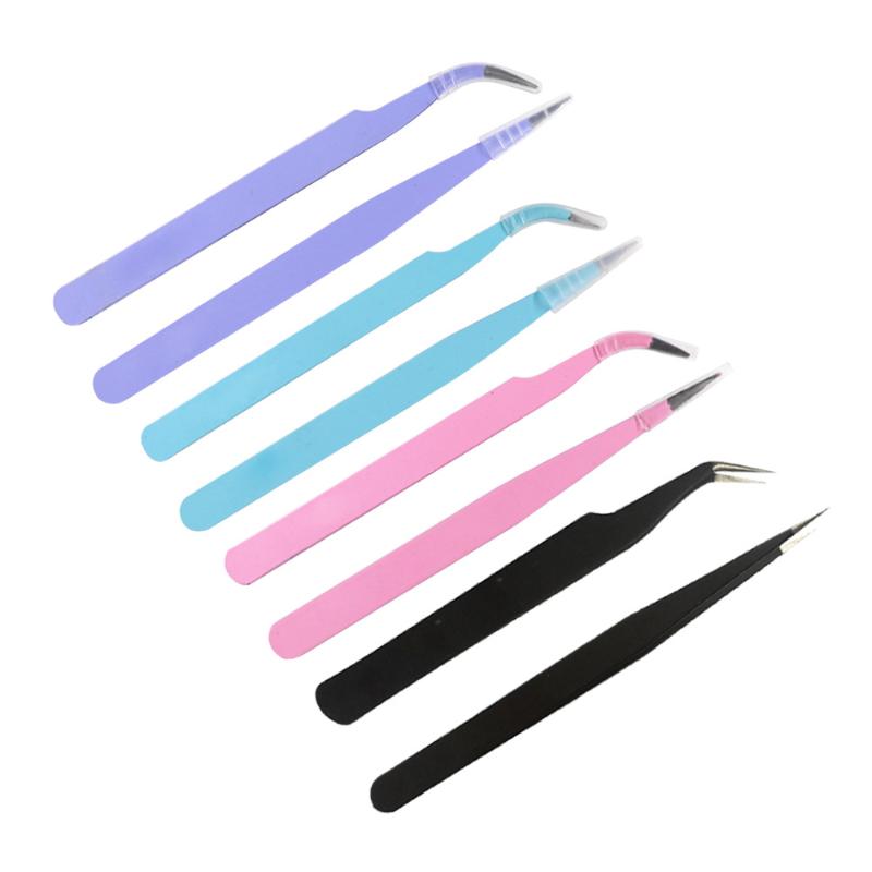Colored Anti-Static Tweezers For Eyelash Extension Eyebrow Stainless Steel Set Beauty Precision Tweezers Makeup Kit Repair Tools
Colored Anti-Static Tweezers For Eyelash Extension Eyebrow Stainless Steel Set Beauty Precision Tweezers Makeup Kit Repair Tools