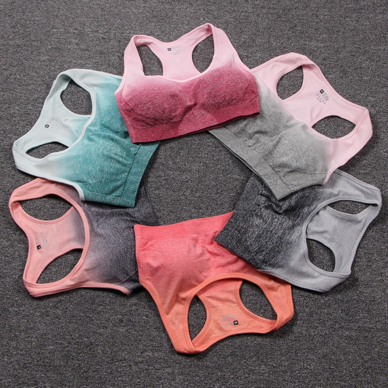 Seamless Sports Bra Padded Push Up Top Fitness Bralette Running Gym Tank Top Yoga Bra High Impact Yoga Deportivo Mujer, Bra gray
Seamless Sports Bra Padded Push Up Top Fitness Bralette Running Gym Tank Top Yoga Bra High Impact Yoga Deportivo Mujer, Bra gray