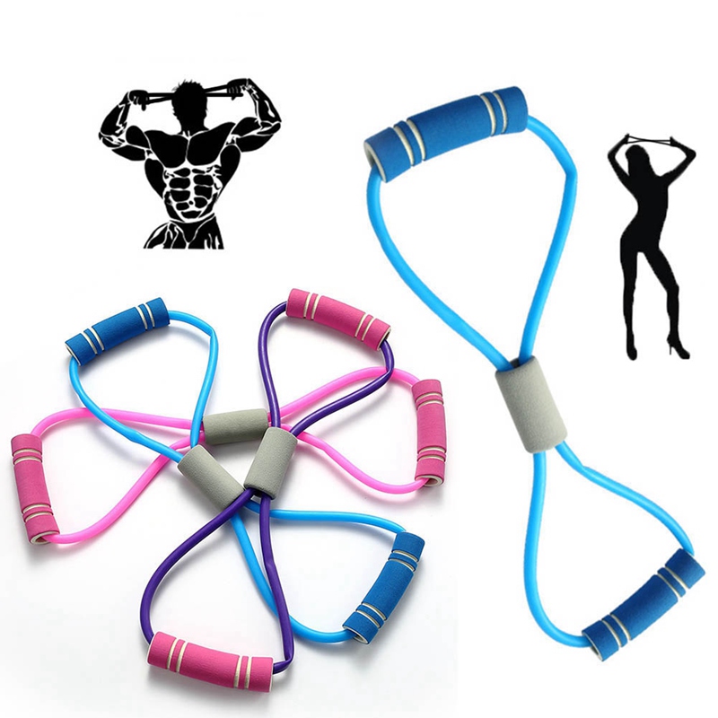 8 Shaped Elastic Rubber Loop Sports Yoga Chest Exercise Resistance Bands Expander Pulling Belts Body Building Pilates Fitness
8 Shaped Elastic Rubber Loop Sports Yoga Chest Exercise Resistance Bands Expander Pulling Belts Body Building Pilates Fitness