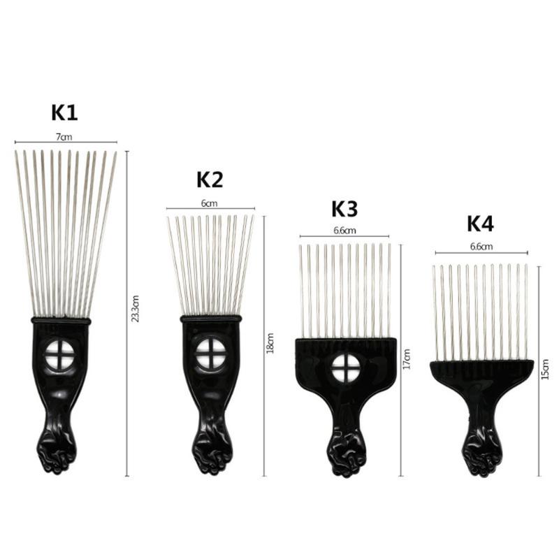 4 Size Afro Comb Metal African American Pick Comb Hairdressing Styling Tool for Hair Styling Professional Style Black Color
4 Size Afro Comb Metal African American Pick Comb Hairdressing Styling Tool for Hair Styling Professional Style Black Color
